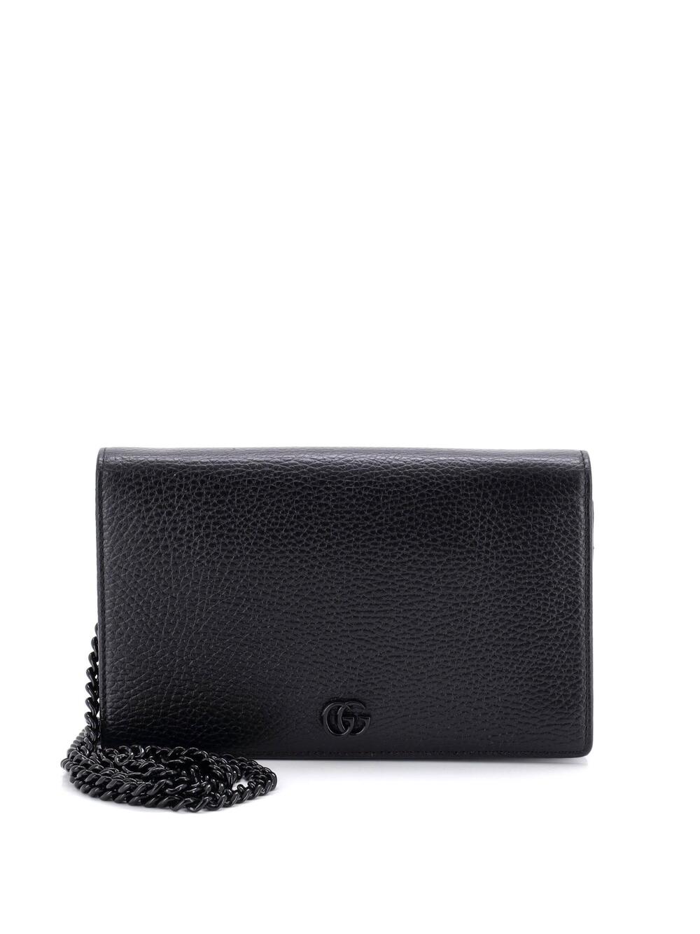 Gucci Petite Gg Marmont Chain Wallet #377181G11B